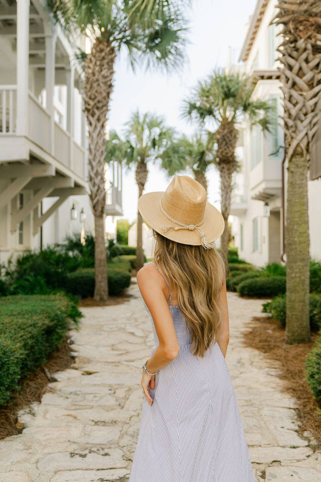 Natural Palm Cabo Braid Hat