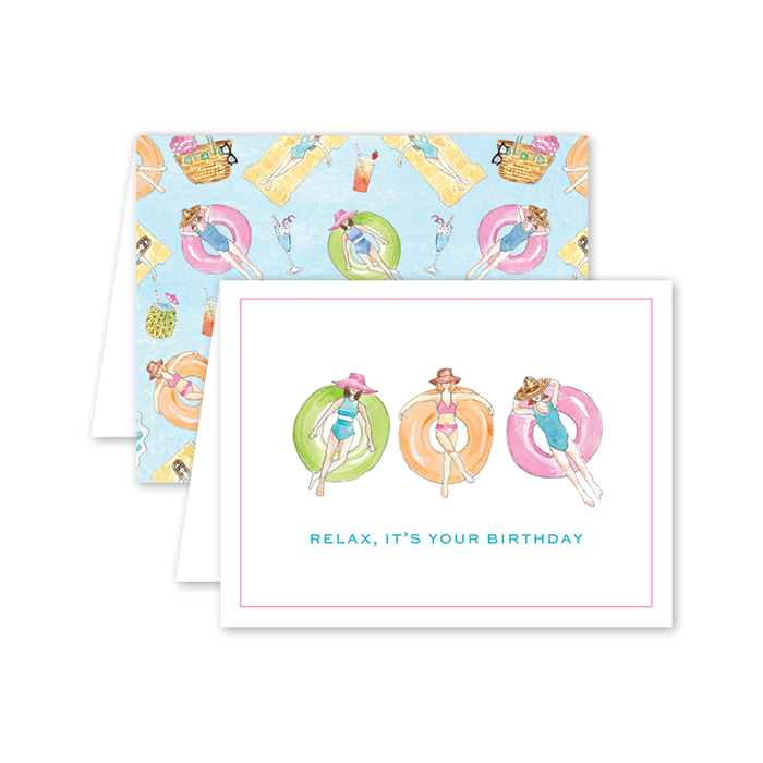 Cabana Birthday: Single Card