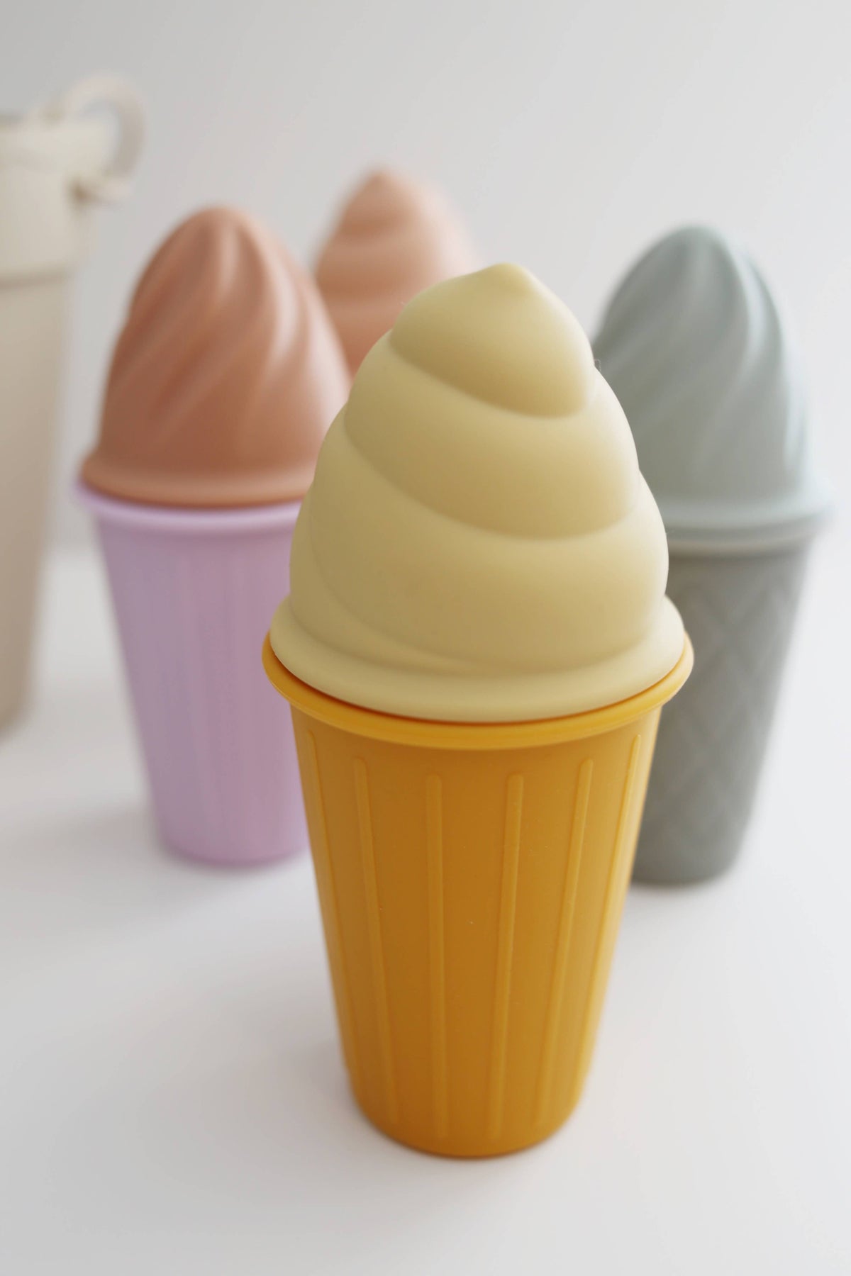 Classic Silicone Ice Cream Beach Set