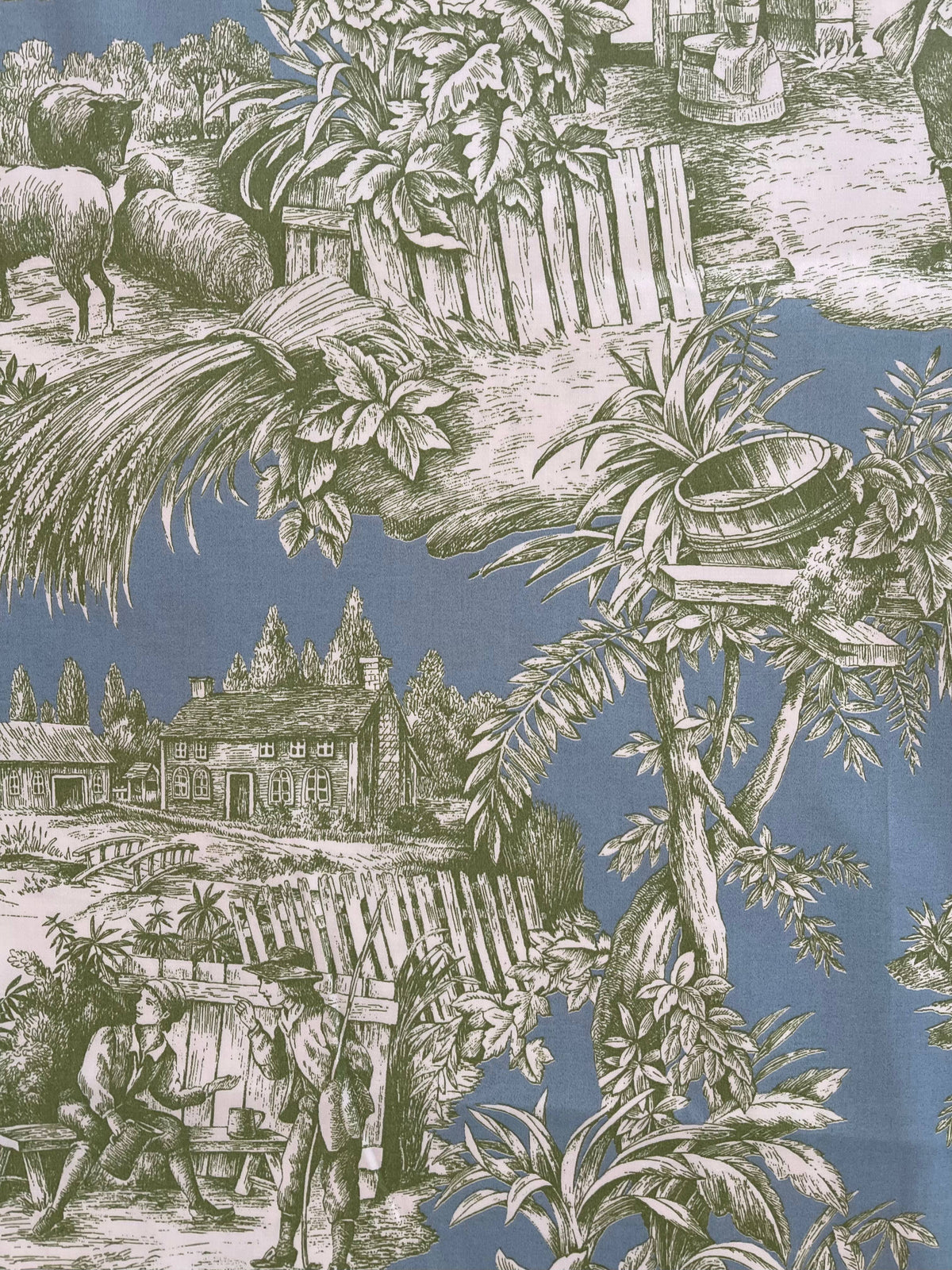 Mary Toile 20x20 Down Pillow