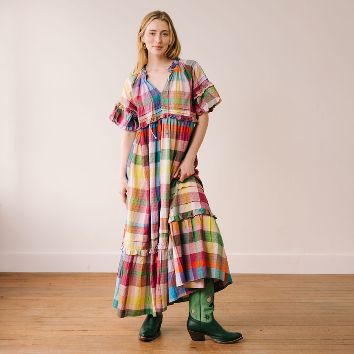 Harbor Plaid Charlotte Dress