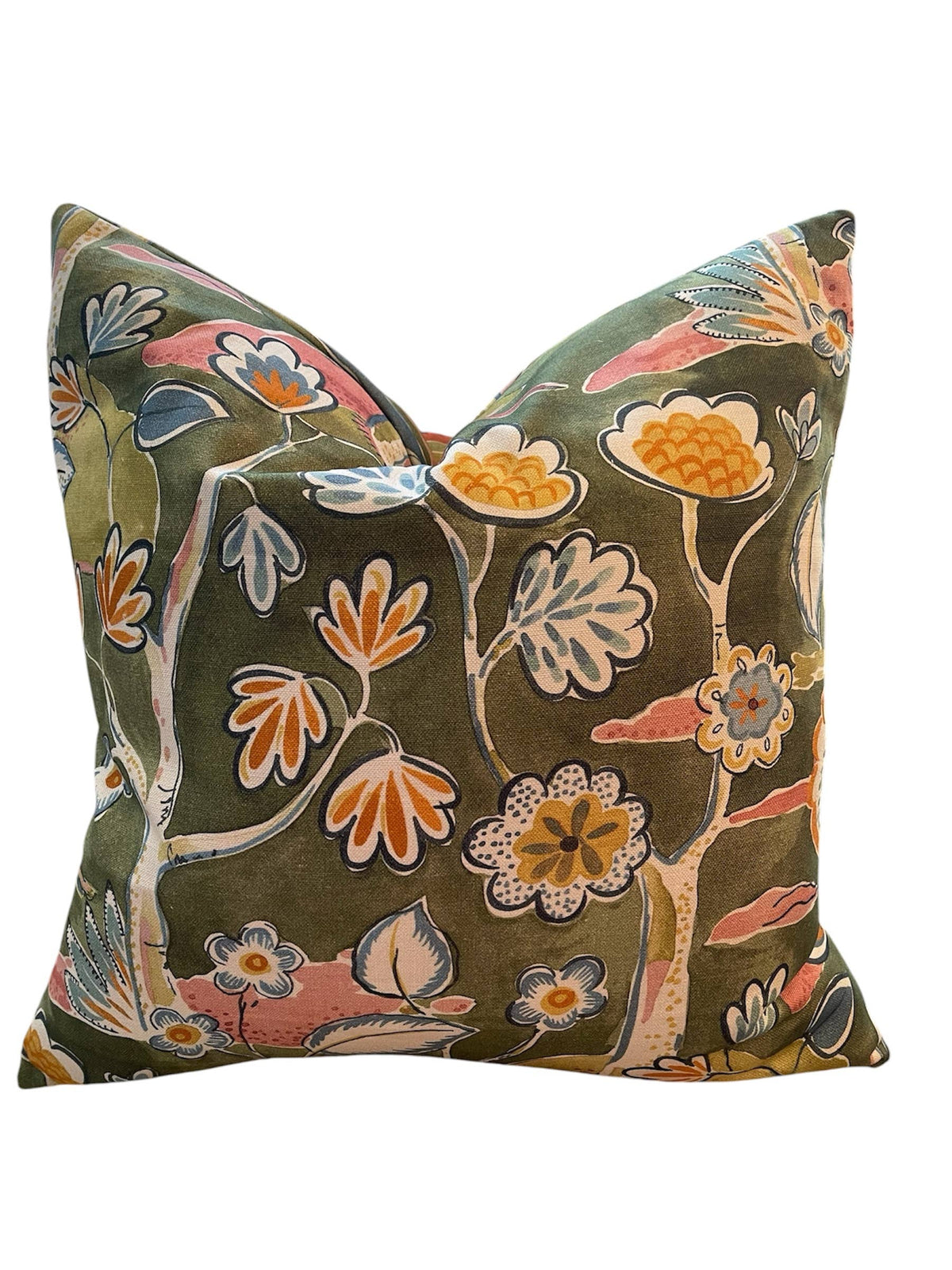 Berry Forrest 20”x20” Down Pillow