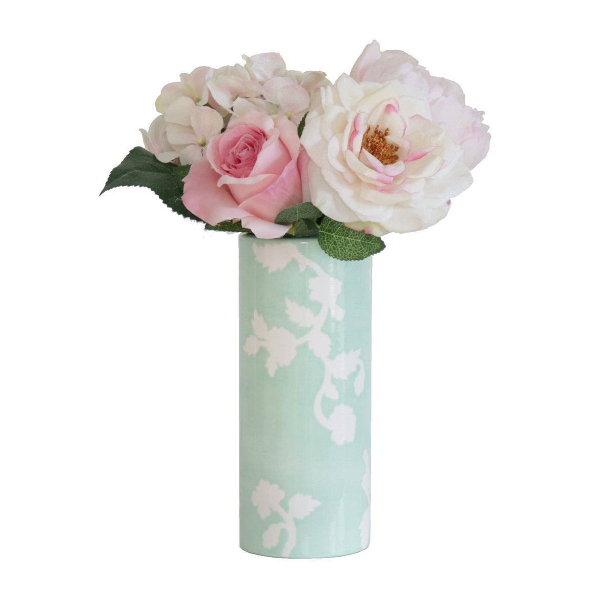 Pink Chinoiserie Dreams Column Vase