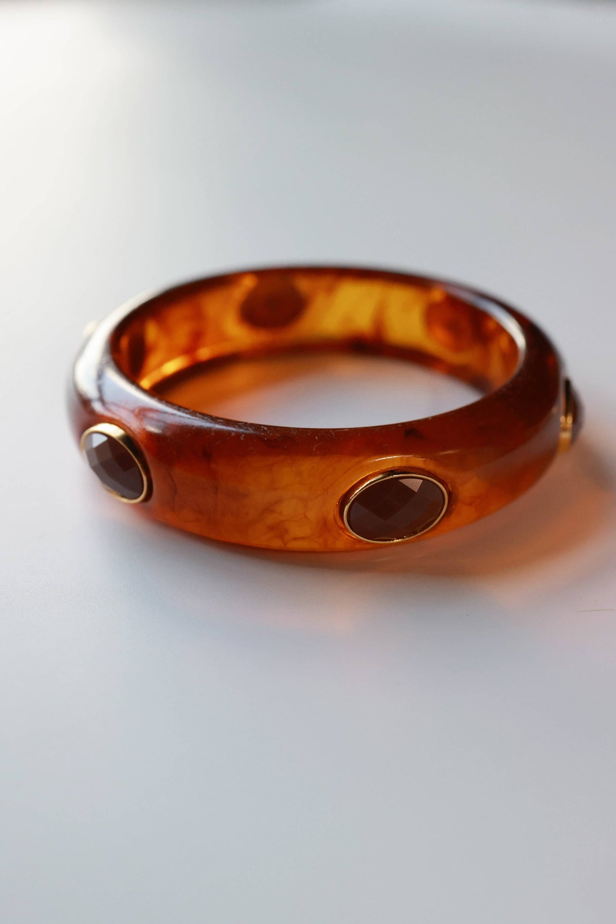 RUTHIE BANGLE | TORTOISE BROWN
