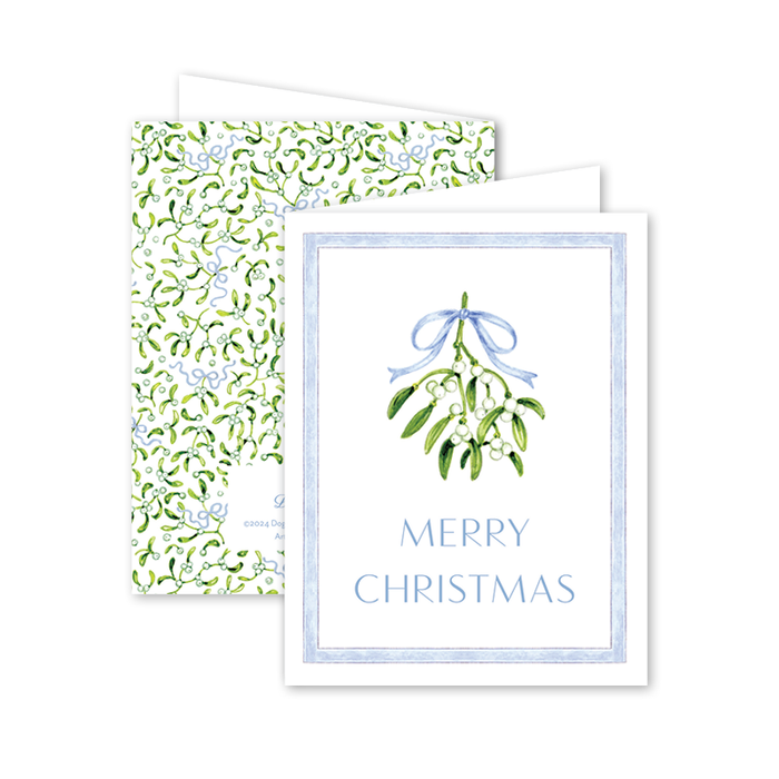 Isla Bahia Mistletoe Blue: Single Card