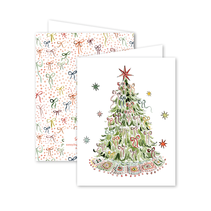 Paper Chain Tree: Single Card