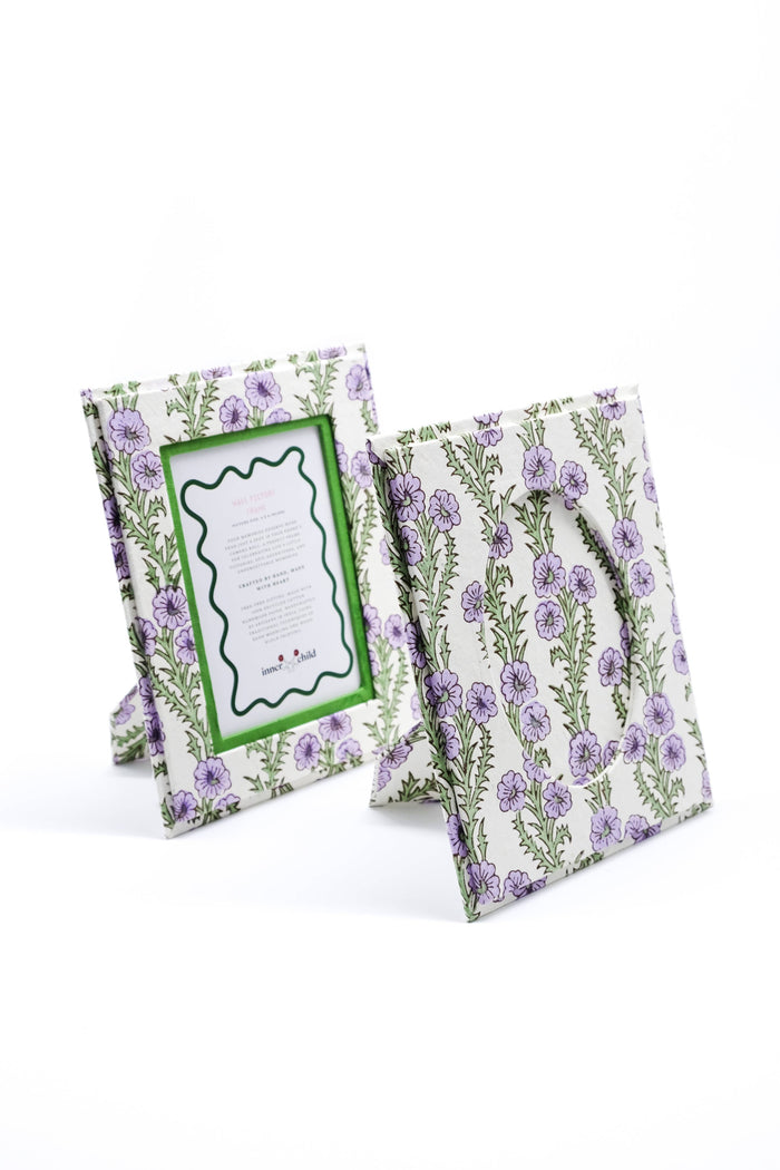 Purple Forget-Me-Not 4x6 Frame