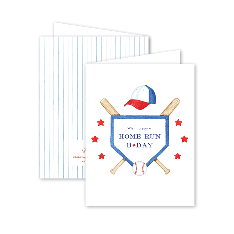 Home Run Birthday: Single Card