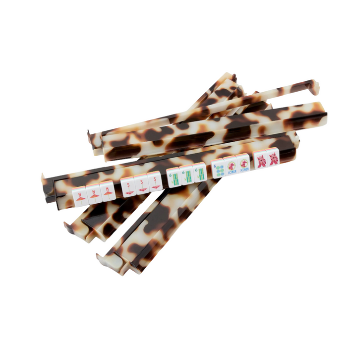 Blond Tortoise Rack and Pusher Set