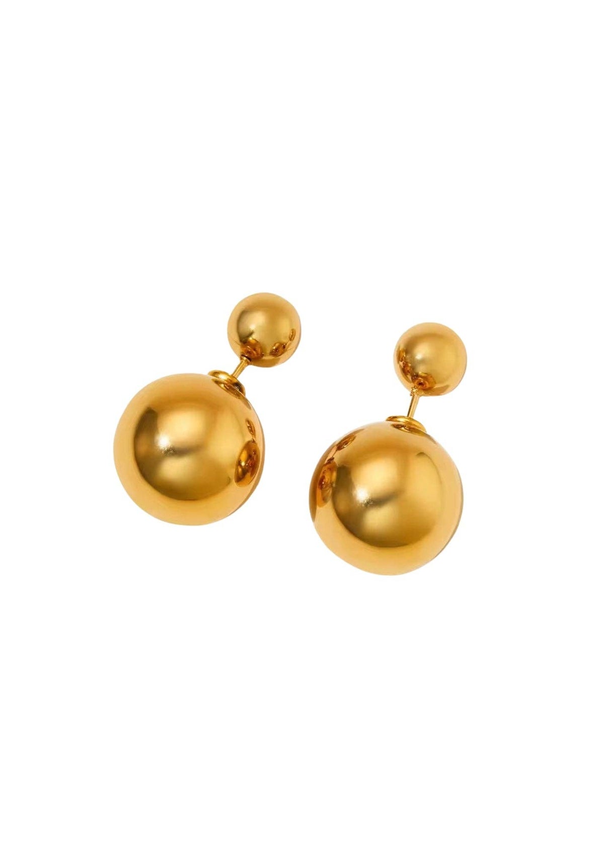 Elliotte Two In One Studs: Gold