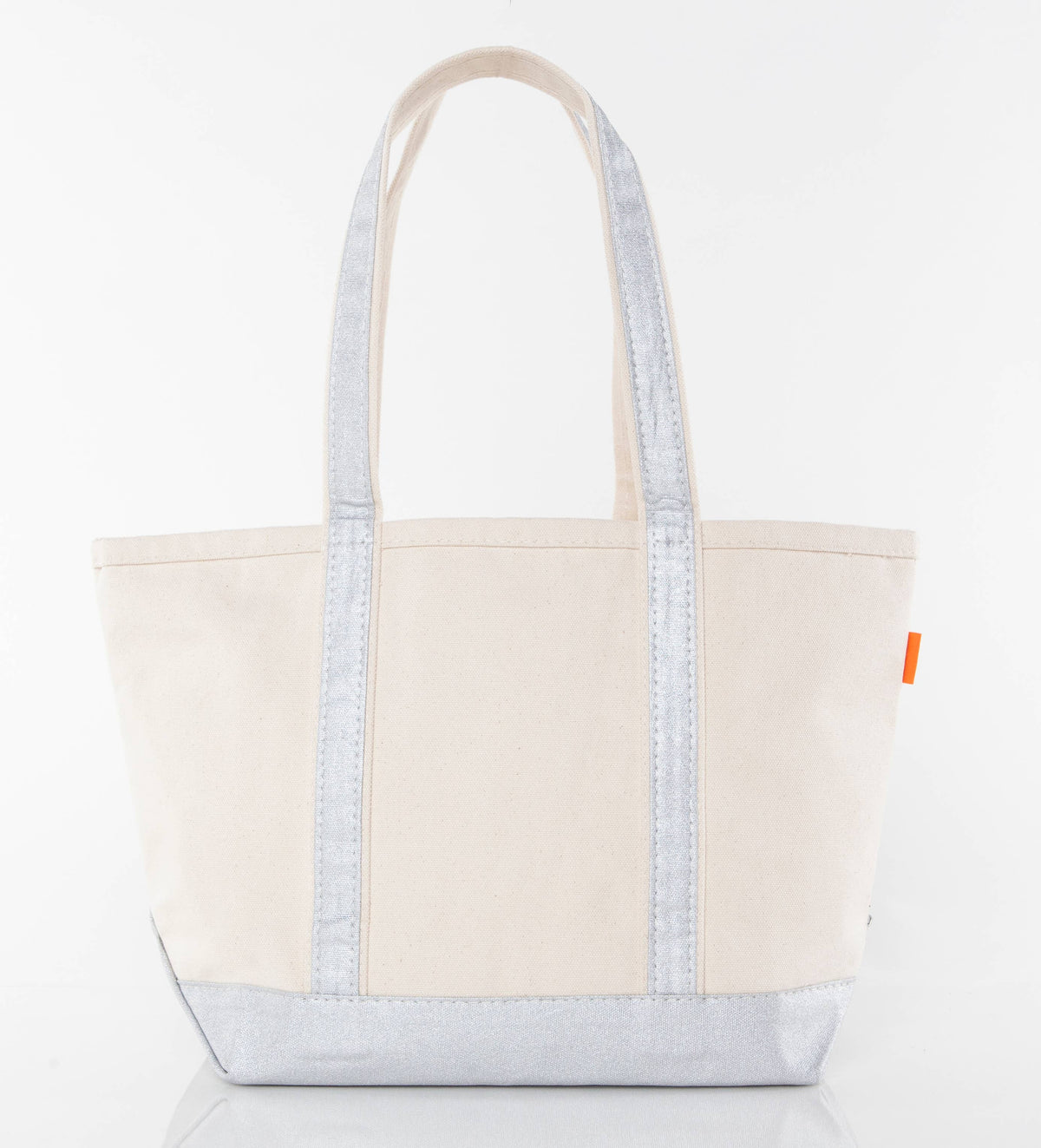 Medium Metallics Classic Tote: Metallic Green
