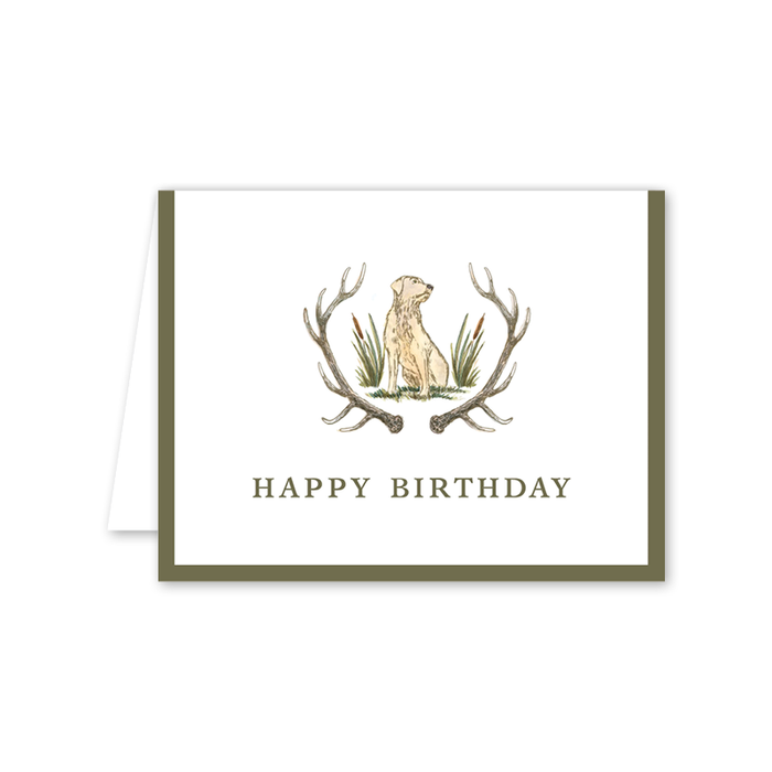 Sportsman Birthday Card: Single Card