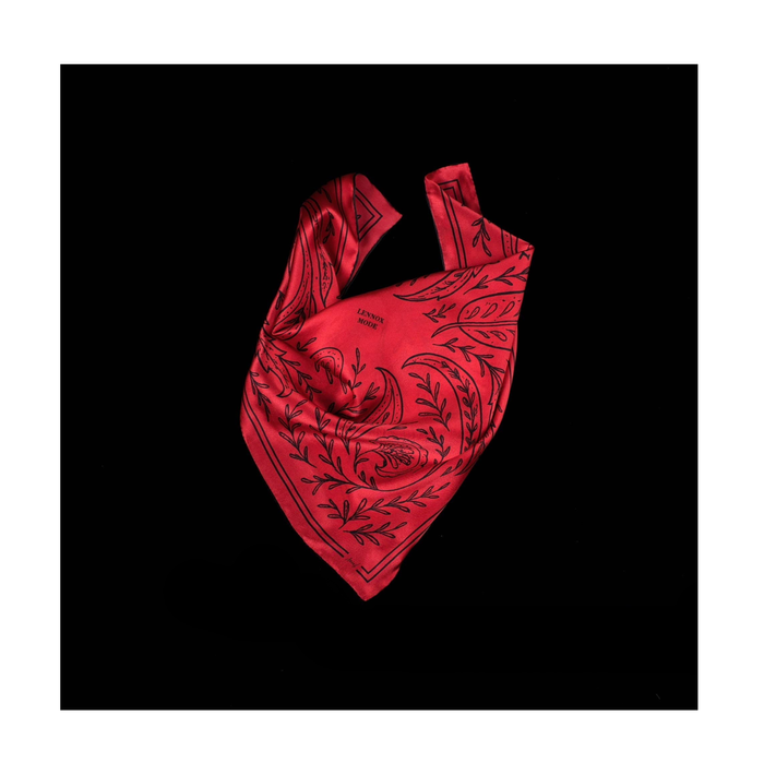 100% Silk Lennox Mode Paisley Reverie Scarf  