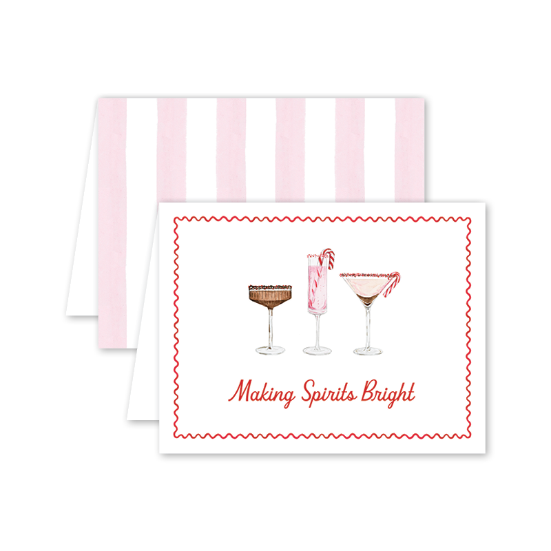 Pink Peppermint: Single Card