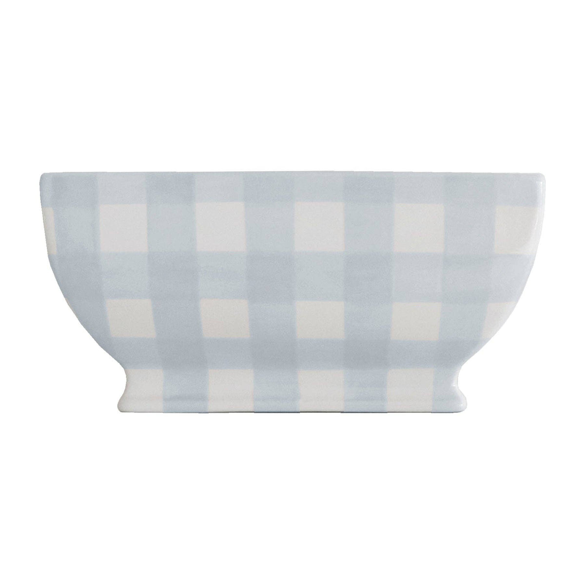 Pink Gingham Planter