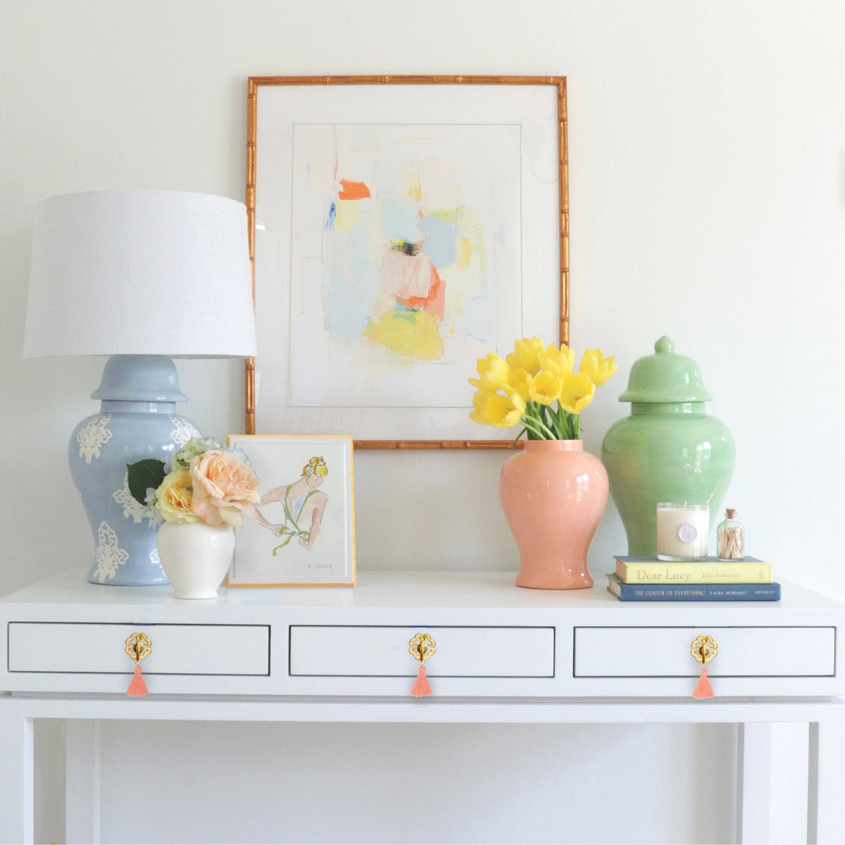 Cabbage Patch Green Ginger Jars: Small