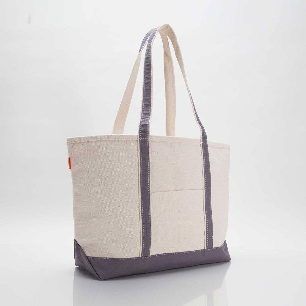 Large Classic Tote: Navy