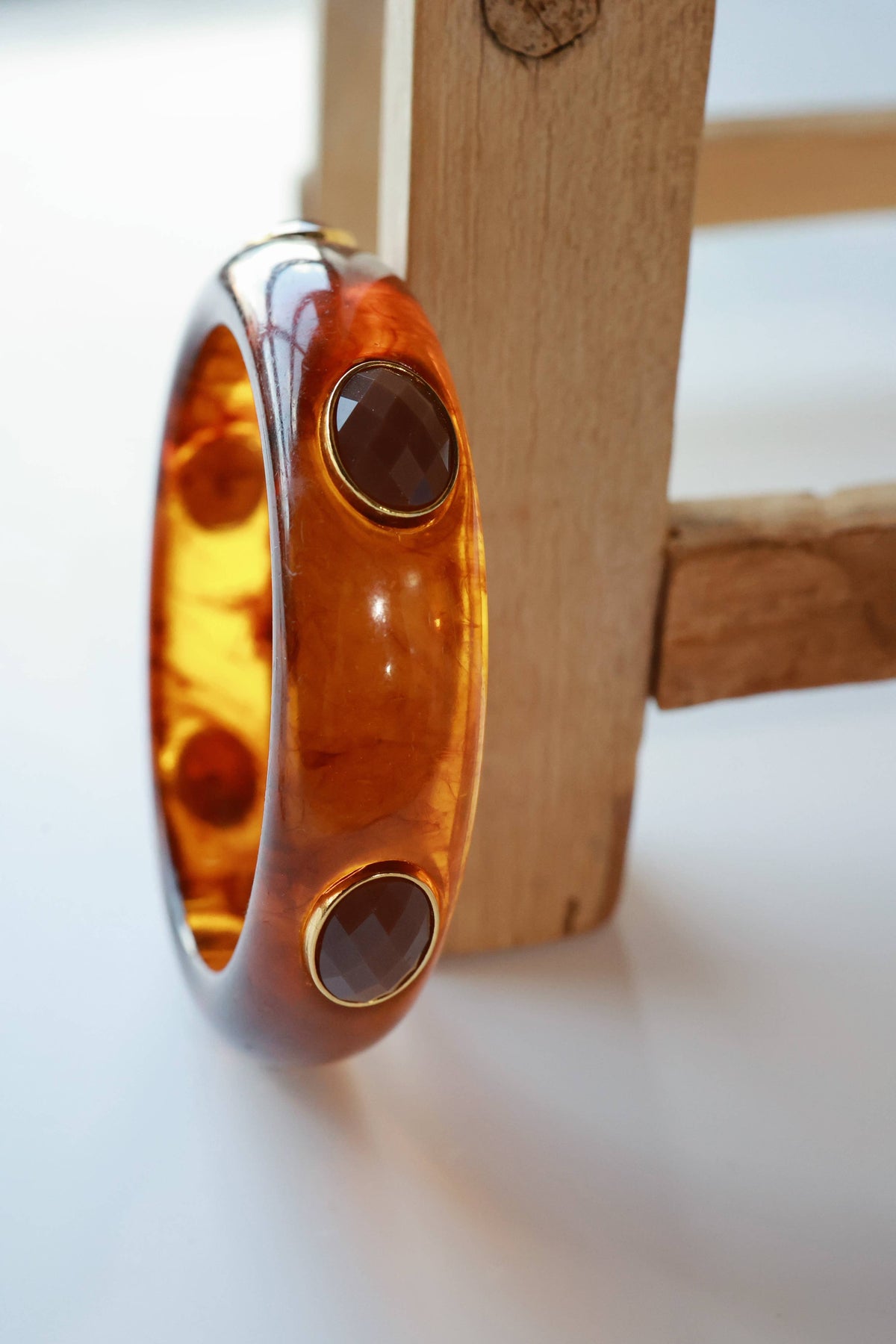 RUTHIE BANGLE | TORTOISE BROWN
