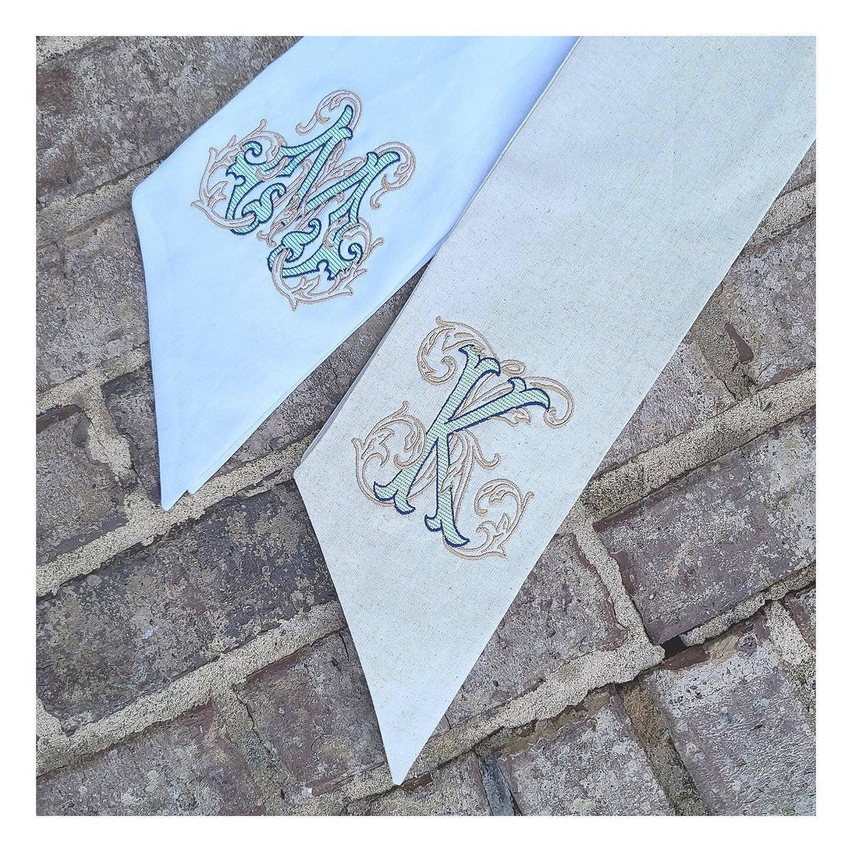 Linen Blend Sashes: Lime Green / 44 inches