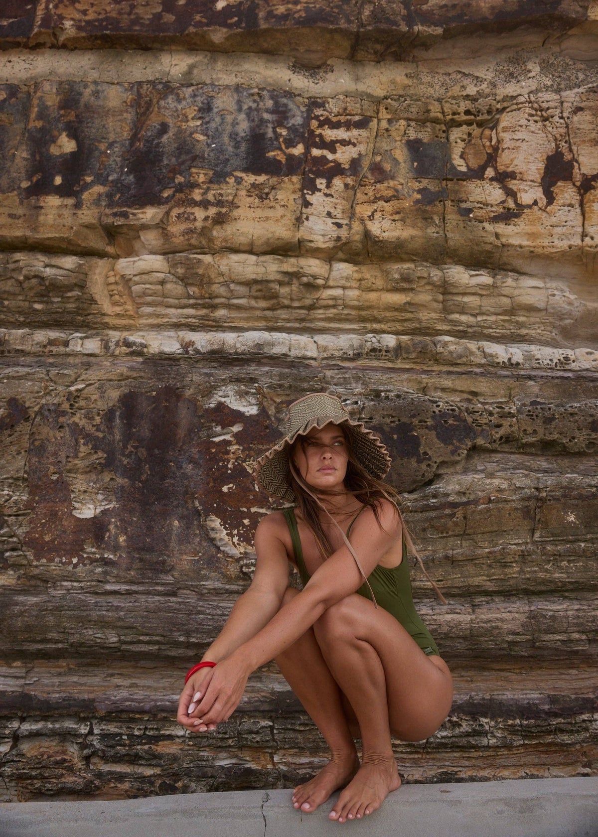 Surfers Paradise Island Capri Hat Medium
