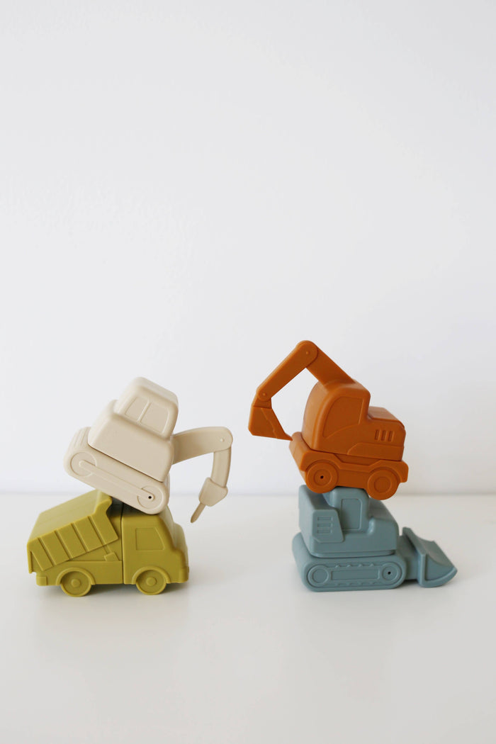 Construction Mold Free Silicone Toy Set 