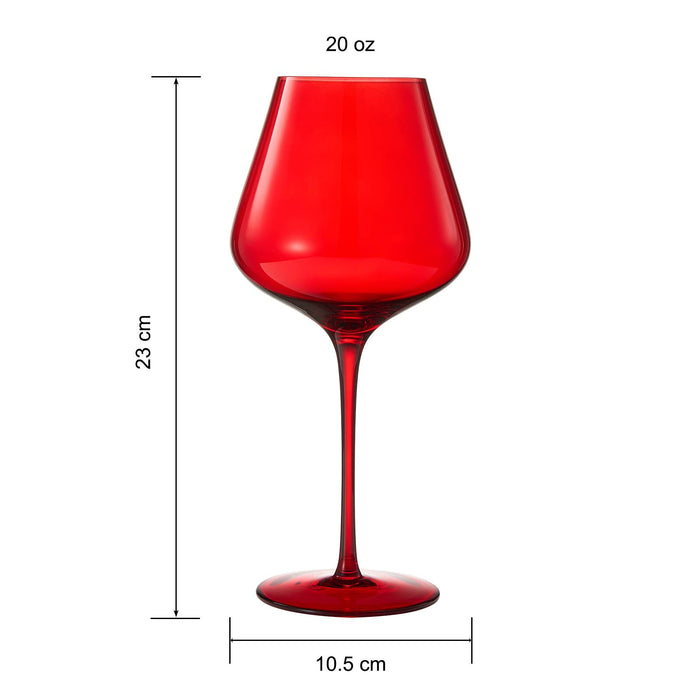 Red Wine Glass Set of 6