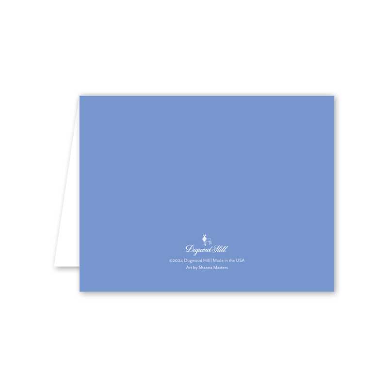 Cavalier Garden Hydrangea Wedding: Single Card
