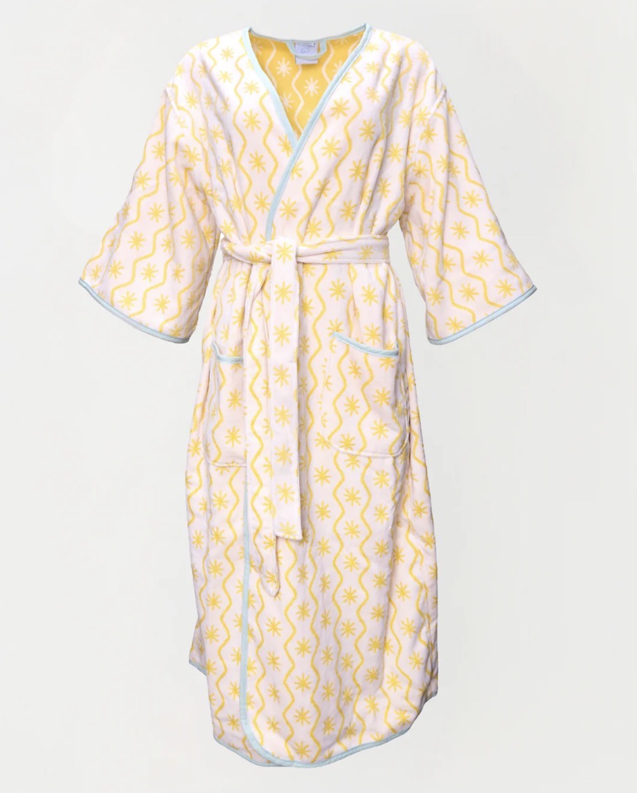 Weezie Bell Sunbeam Sleeve Plush Robe
