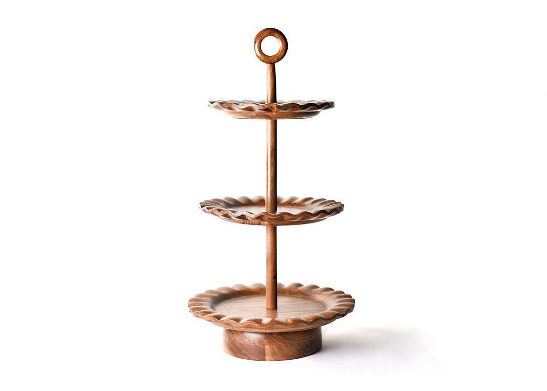 Fundamental Wood 3-Tiered Stand