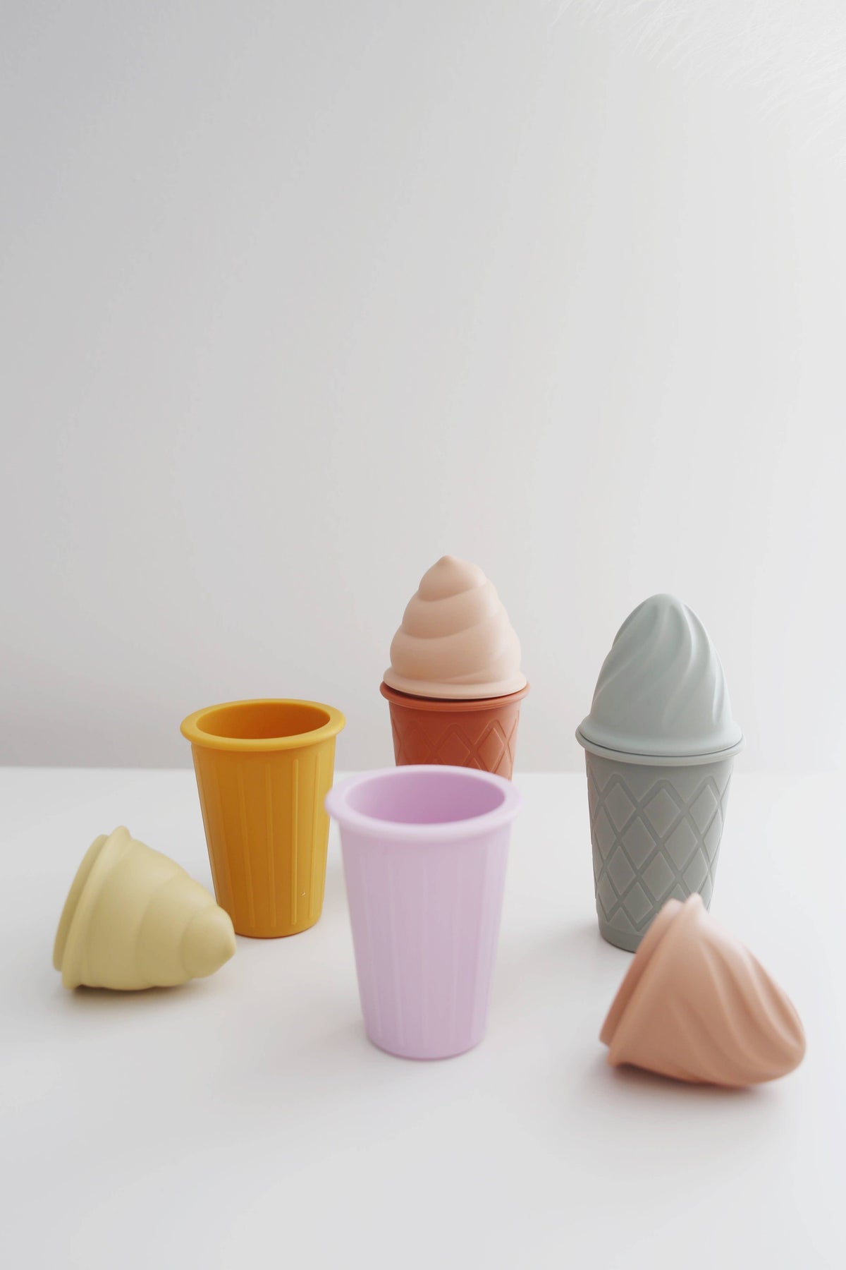 Classic Silicone Ice Cream Beach Set