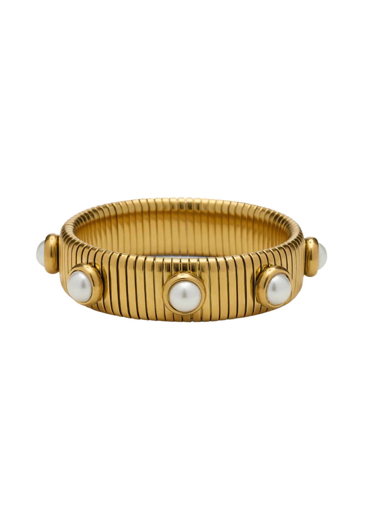 Pearl Statement Bangle