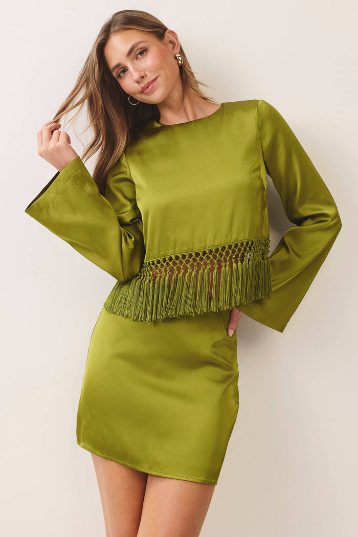 Martini Fringe Top