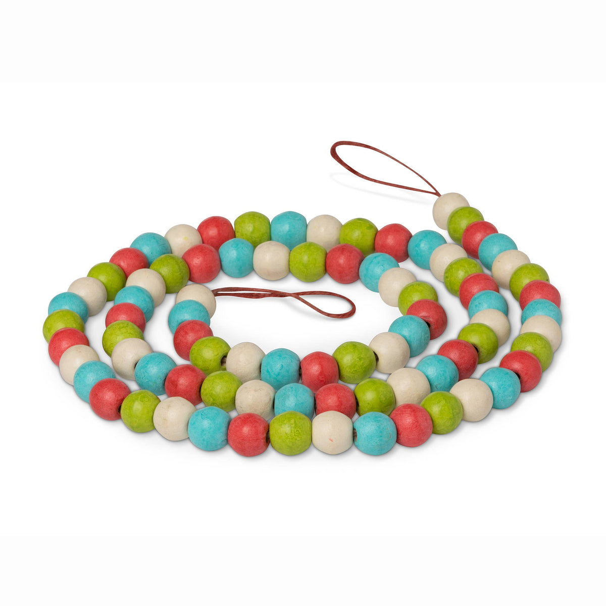 Whimsical Wood Beaded Garland