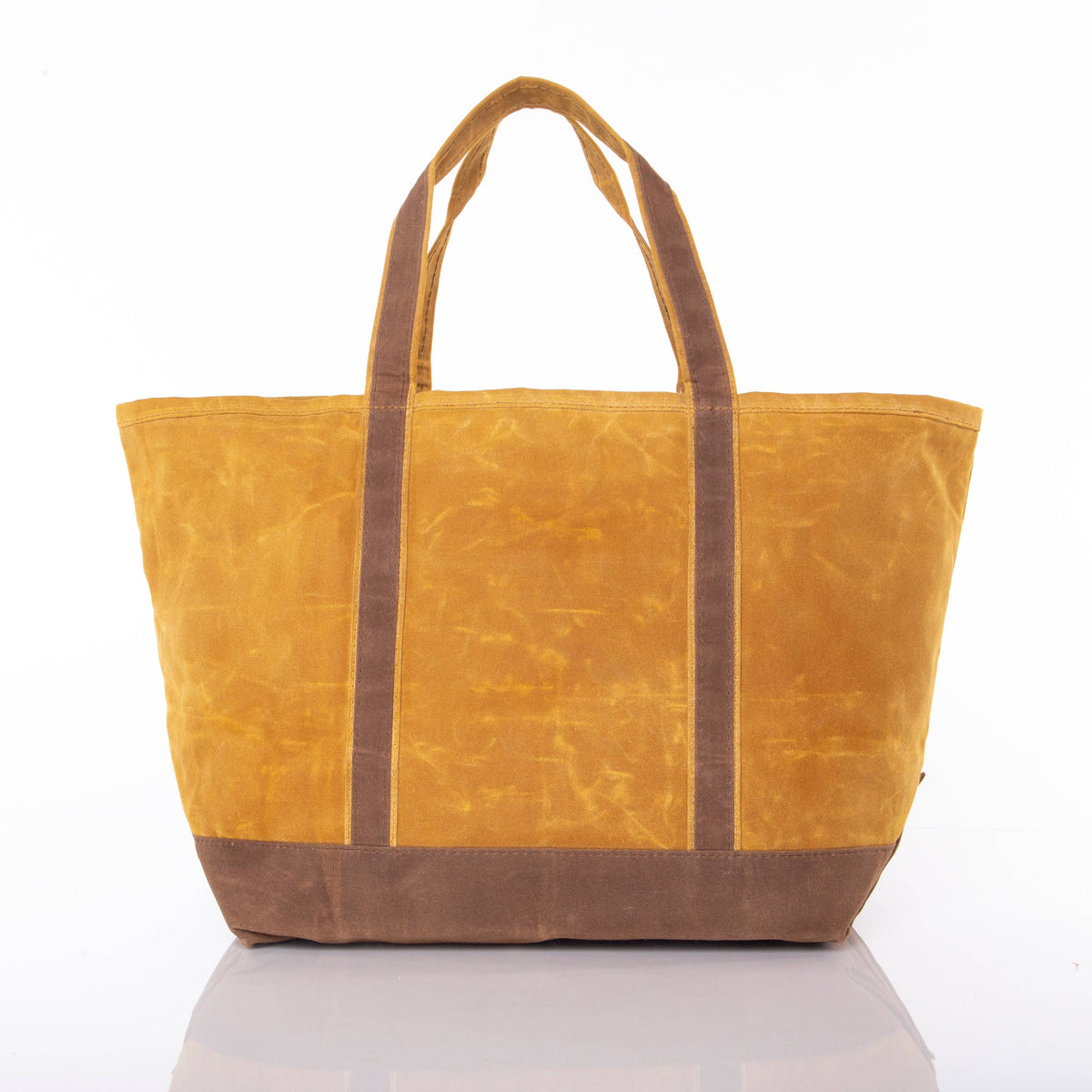Waxed Large Classic Tote: Slate