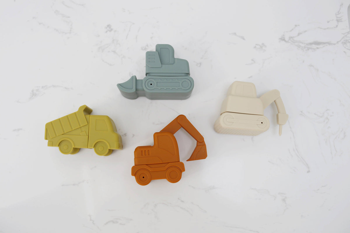Construction Mold Free Silicone Toy Set 