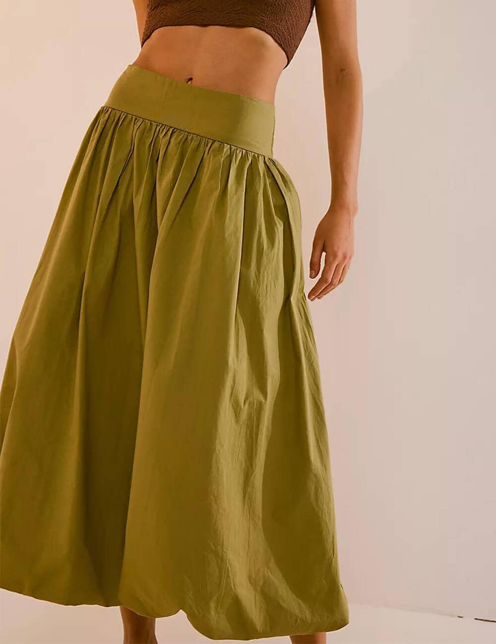 Moss Bubble Skirt