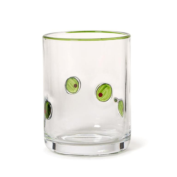 Martini Olive Icon Glass
