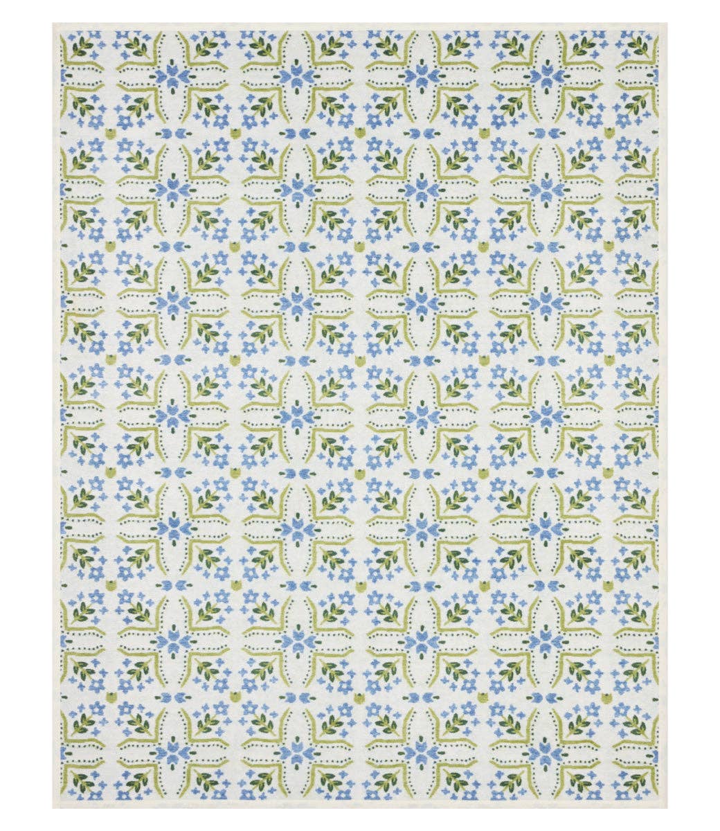 CHAPPY WRAP Farmhouse Flowers Blanket
