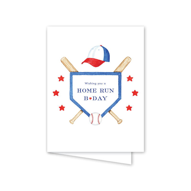 Home Run Birthday: Single Card