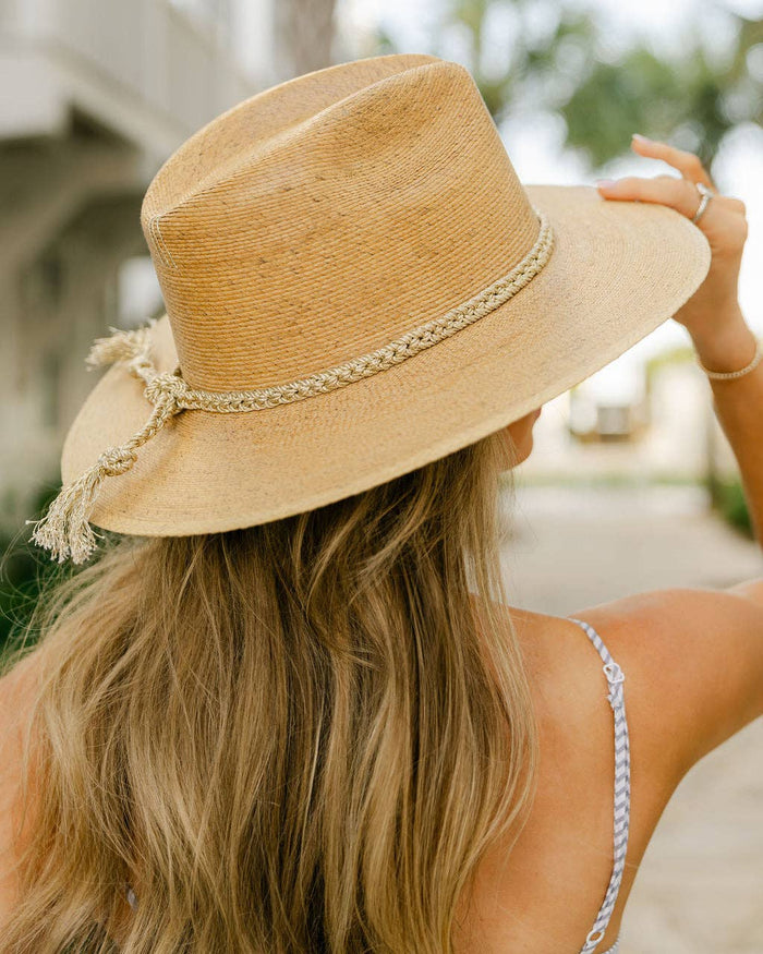 Natural Palm Cabo Braid Hat