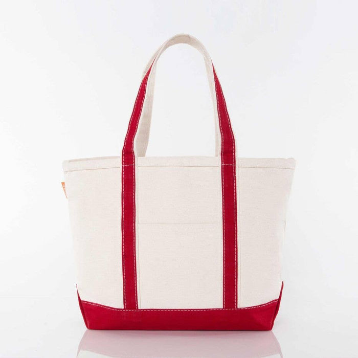 Medium Classic Tote: Red
