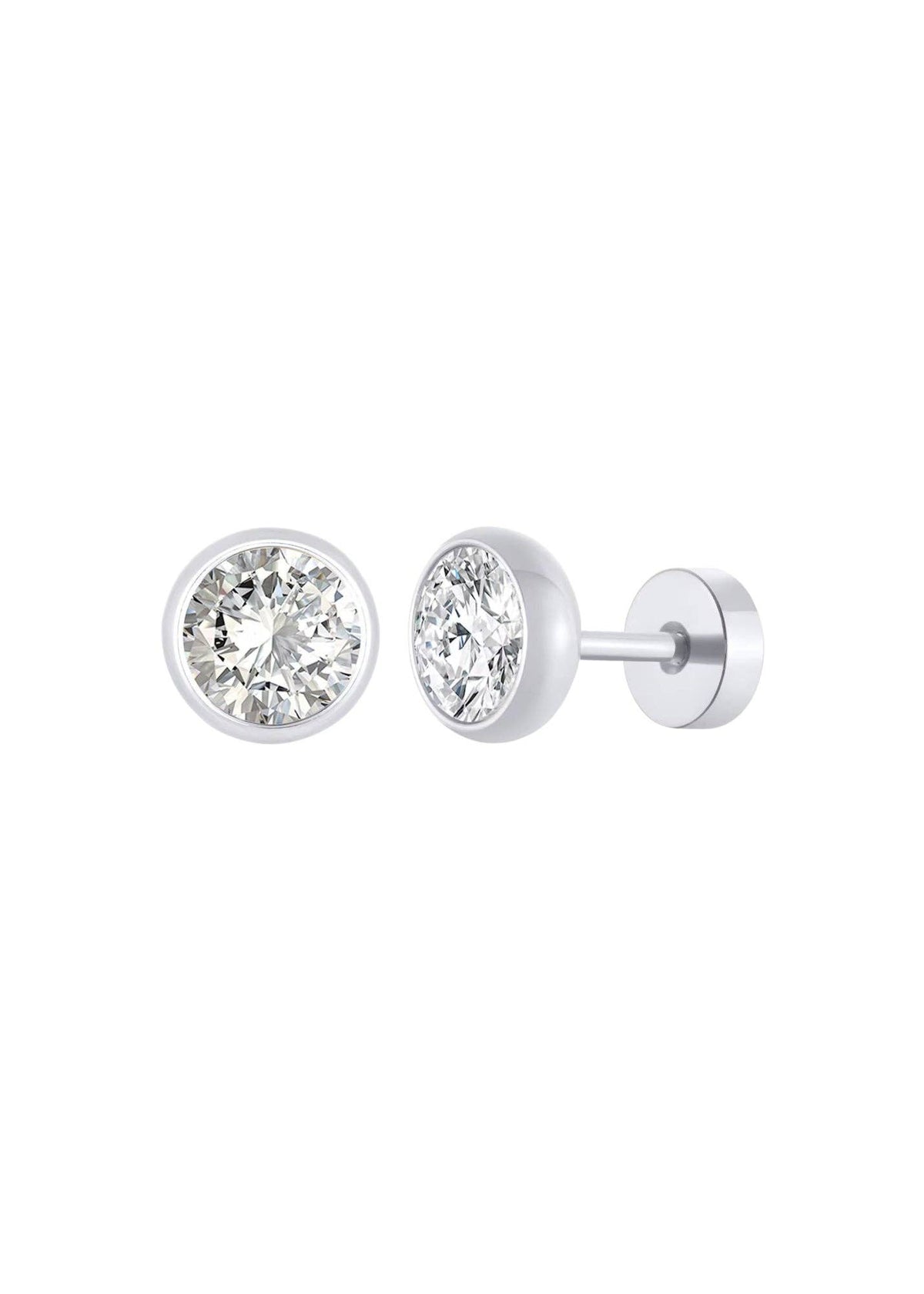 Shay Screw-back Studs: Gold