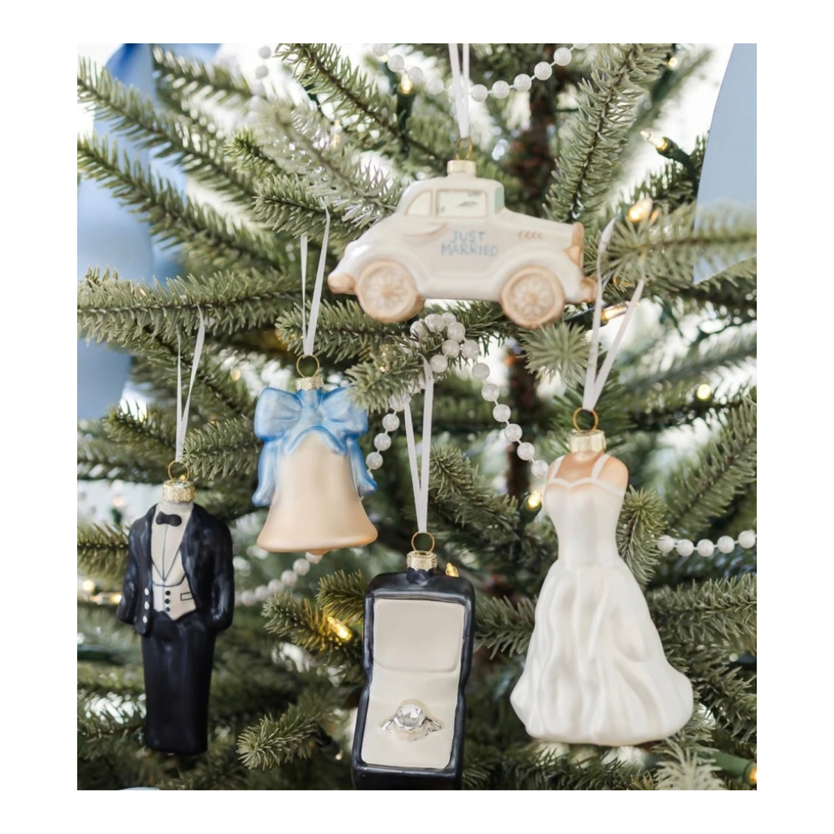 Heirloom Bridal Ornament Gift Set