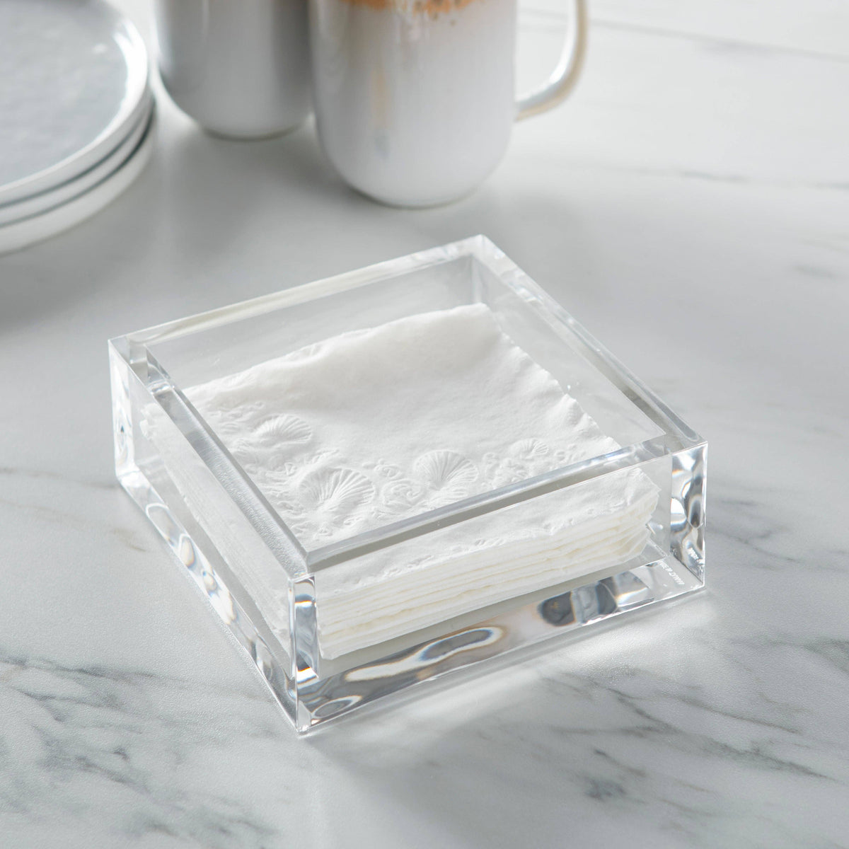 Acrylic Cocktail Napkin Tray