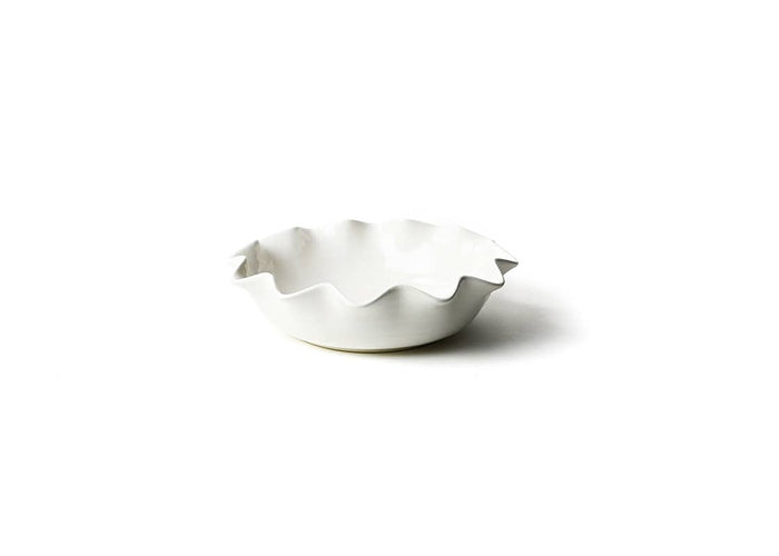 Signature White Ruffle Entree Bowl