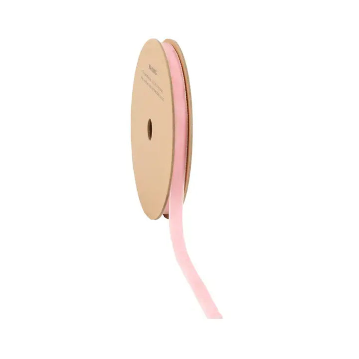 23 Colors | 3/8" Velvet Ribbon | 10 Yard Roll: Bay Leaf