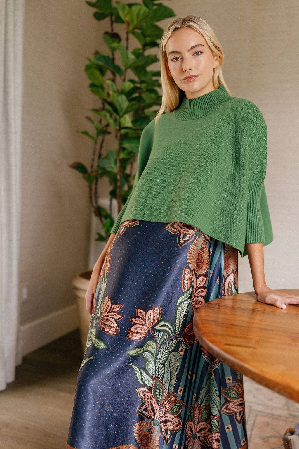 Moss Sophia Oversized One Size Sweater