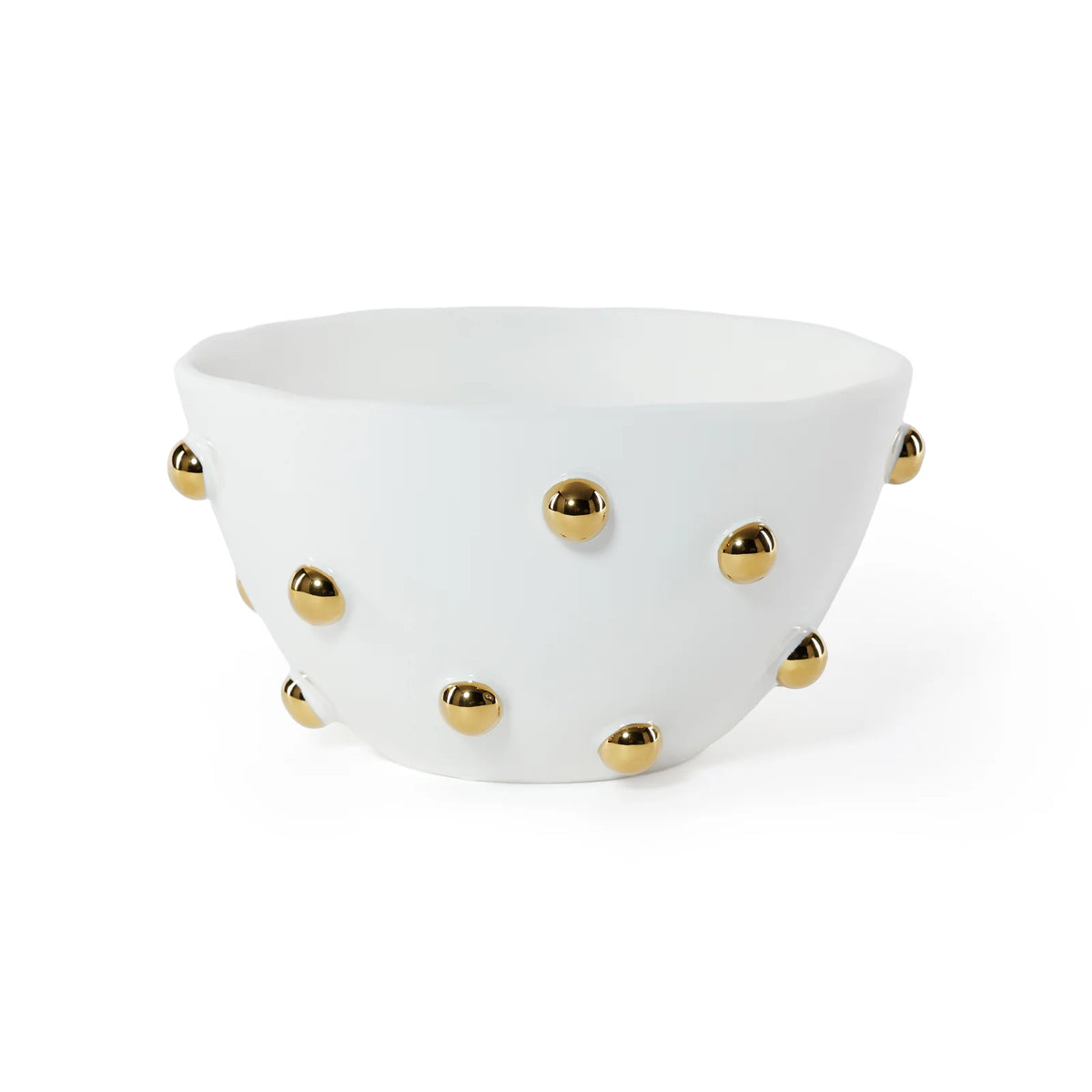 Celestial Gold Hobnail Bowl