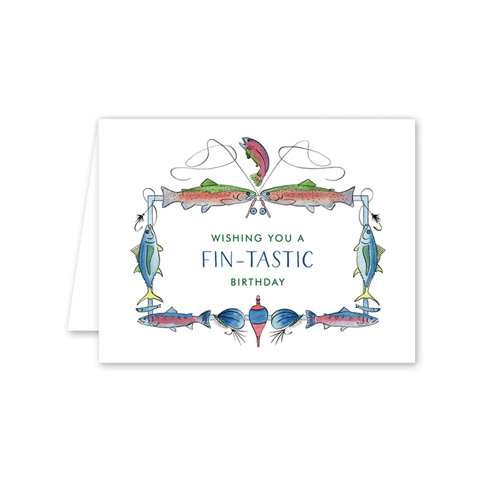 Trout Birthday: Single Card