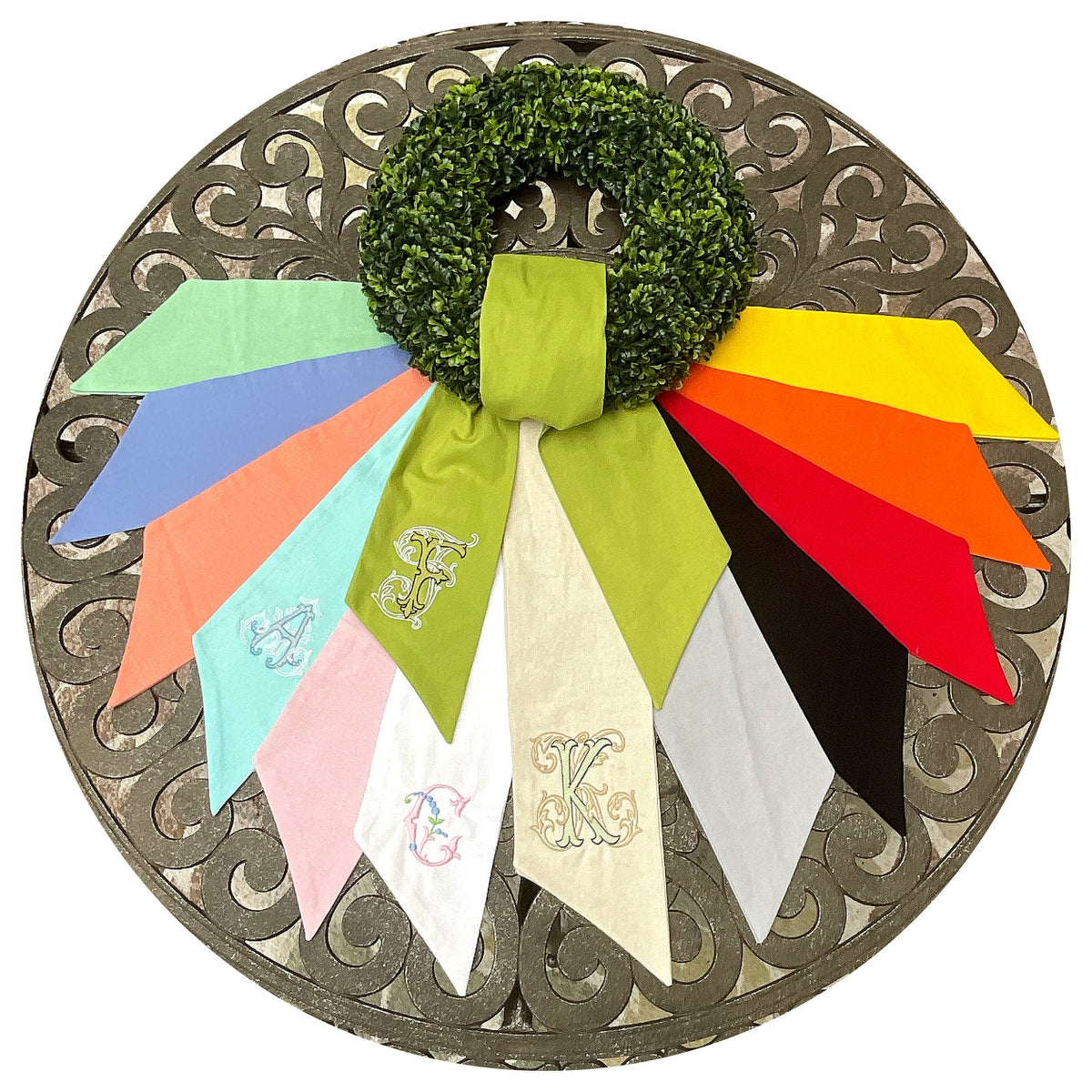 Linen Blend Sashes: Navy / 44 inches